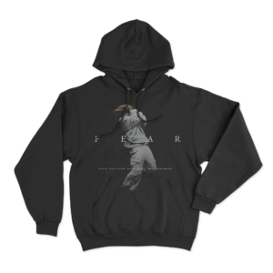 Fear Unisex Hoodie Black