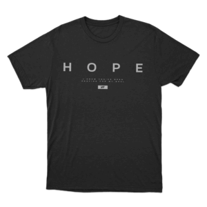 Hope Tour Lyric Unisex T Shirt Black
