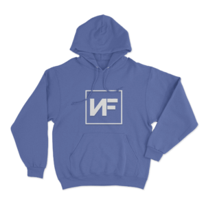 Nf Logo Unisex Hoodie Blue