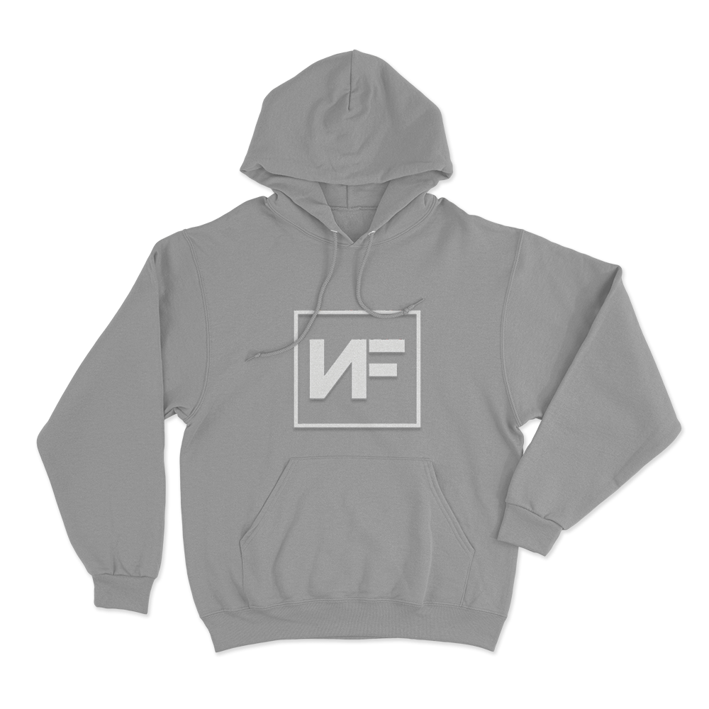 Nf Logo Unisex Hoodie Grey Nf Logo Unisex Hoodie Grey