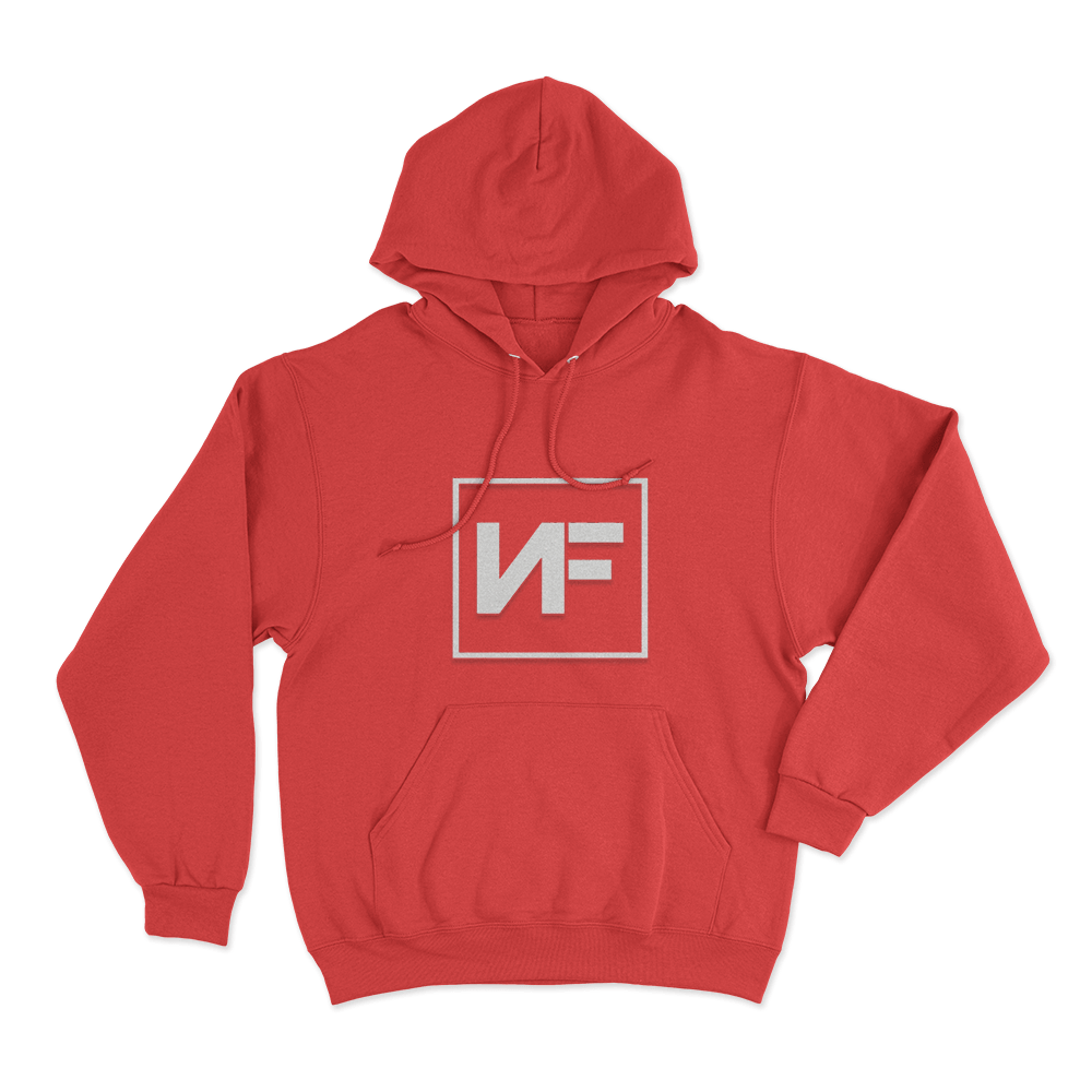 Nf Logo Unisex Hoodie Red Nf Logo Unisex Hoodie Red