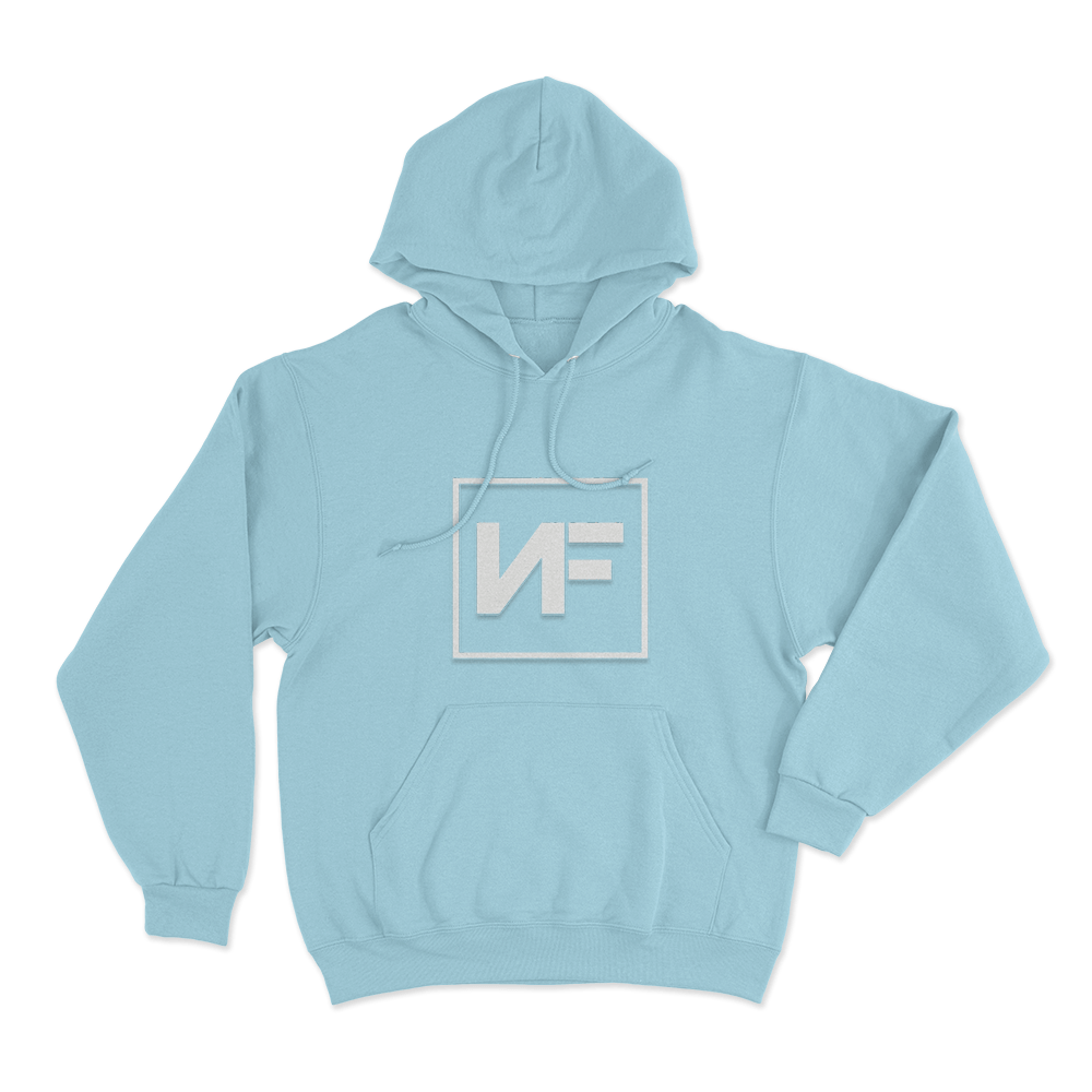 Nf Logo Unisex Hoodie Sky Blue Nf Logo Unisex Hoodie Sky Blue